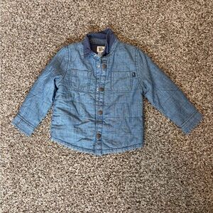 Baby Bgosh denim quilted jacket